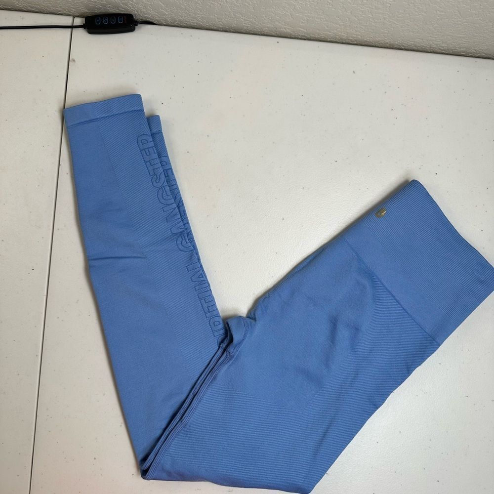 NWOT Spiritual Gangster Women’s Icon High Waist Light Blue Leggings - Size M/L - Picture 6 of 8